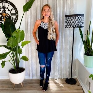 American Eagle Aztec tank